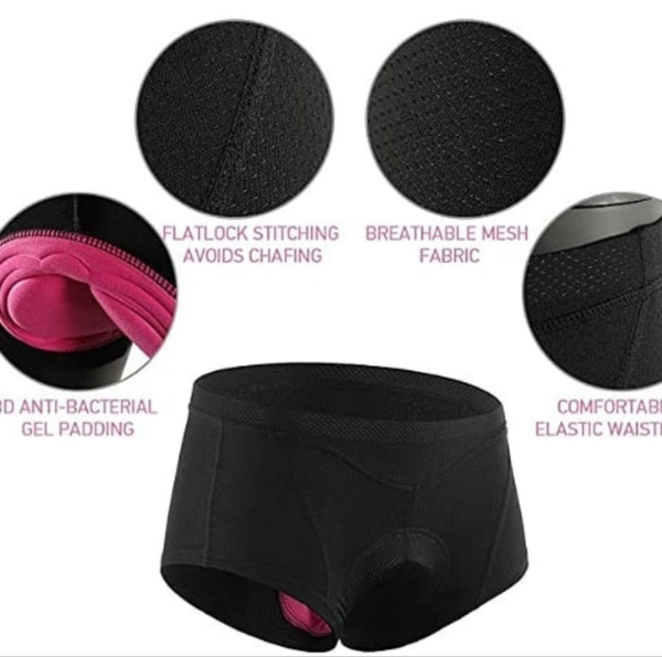 Padded cycling shorts
