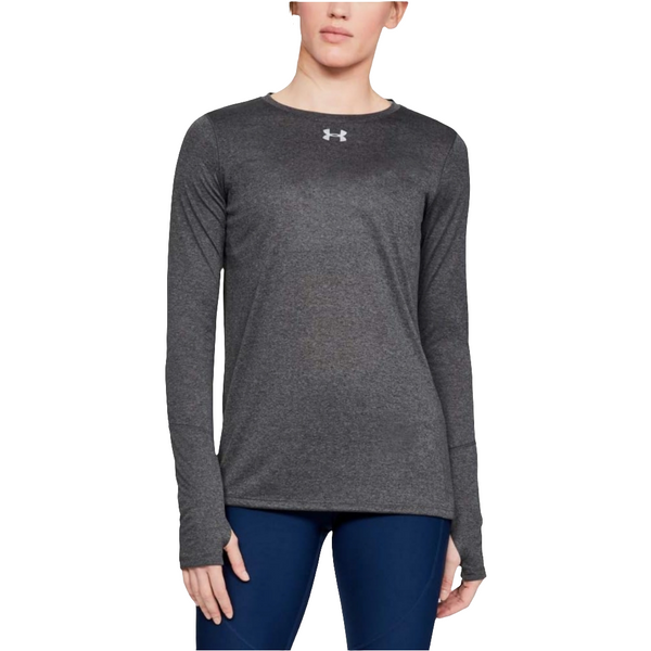 Under Armour Women's Locker Long Sleeve Shirt (Dark grey)