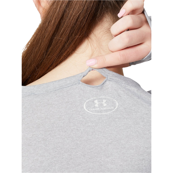 Under Armour Women's Locker Long Sleeve Shirt (light grey)