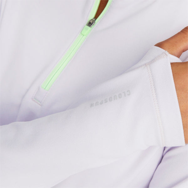 Puma Womens Run Cloudspun 1/4 Zip Running top